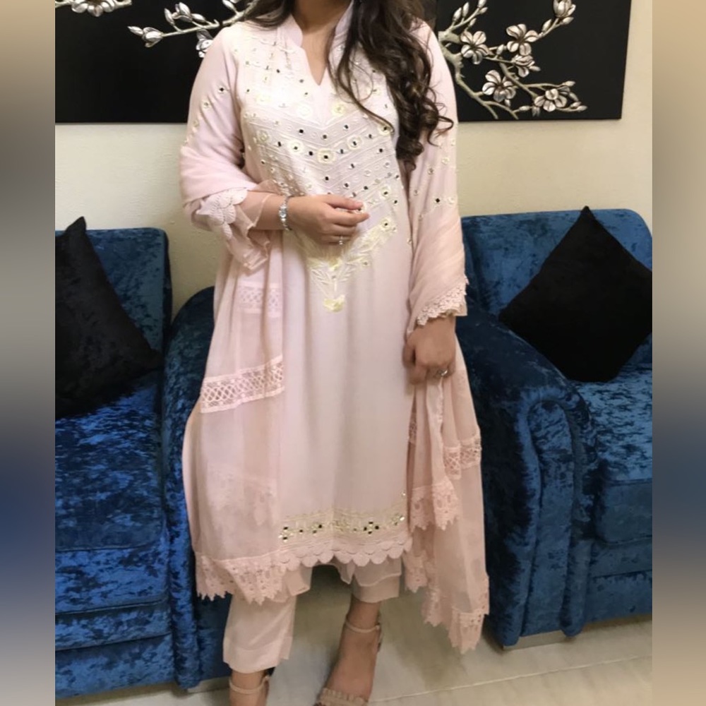 Sammy K. Pakistani designer winter wedding outfit